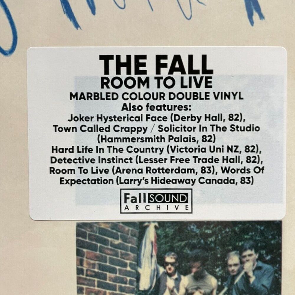 The Fall NEW Room To Live (Expanded) Brown Marbled Double Vinyl, LP, Cherry Red